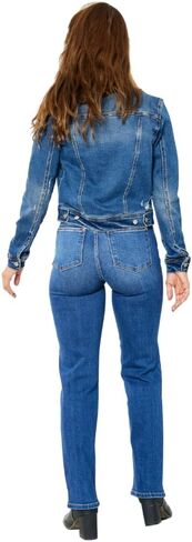 Judy Blue High Waist Hidden Button Fly Dad Jeans in Saudi Arabia