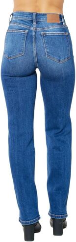 Judy Blue High Waist Hidden Button Fly Dad Jeans in Saudi Arabia