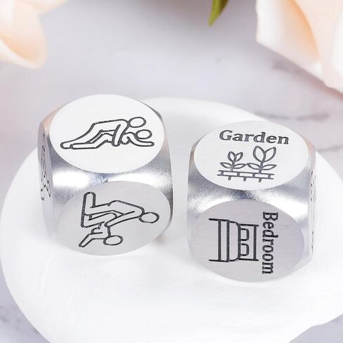 Anniversary for Him Her Sex Game Dice Funny Gifts for Boyfriend Girlfriend Funny Couple Gifts Date Night Ideals Wedding Gifts for Newlyweds Valentines Birthday in Saudi Arabia