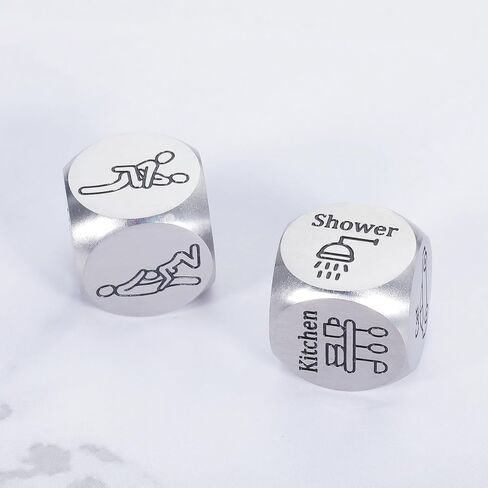 Anniversary for Him Her Sex Game Dice Funny Gifts for Boyfriend Girlfriend Funny Couple Gifts Date Night Ideals Wedding Gifts for Newlyweds Valentines Birthday in Saudi Arabia