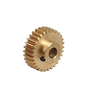 Pinion Hardware for Mechanical Rotation Copper Gear 0.6 Mod 38 Teeth(4mm) in Kuwait