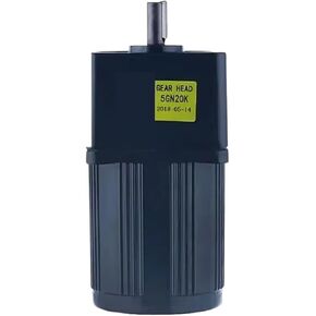 محرك غير متزامن 40W 380V AC Gear Motor ثلاث مراحل عالية عزم الدوران 5IK40GN-Y تباطؤ العمود غير المتزامن قطره 15 مم KEYWAY 5MM (19RPM) in Kuwait