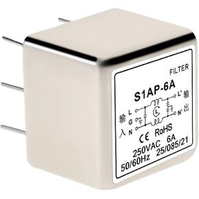 PCB Circuit Power Filter 12V24V36V48V110V AC/DC PIN S1ADP-10A6A3A (S1AP-10AACSINGLE-Stagepins) in Saudi Arabia