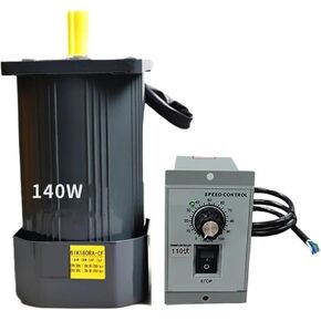 asynchronous motor 140W 110V High Torque AC Optical Shaft Motor 6IK140RA-AF With Speed Regulator Asynchronous Motor Shaft Diameter 11mm 12mm 14mm(Shaft diameter 14mm) in Kuwait