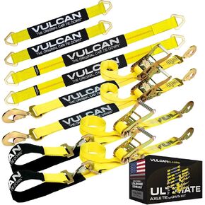 تتضمن TILE COMPLE AXLE TOB COMPLEST FULCAN مع مجموعة أشرطة خطاف SNAP - أصفر كلاسيكي - (4) أحزمة محور 22 بوصة ، (4) أحزمة محور 36 بوصة ، و (4) 8 ' in Kuwait