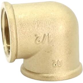 1/2 "3/4" 1 "أنثى x ذكور الخيط النحاس النحاس كوع 90 درجة توصيل موصل موصل موصل موصل موصل موصل موصل موصل (M إلى F-1PCs ، 1 '') in Kuwait