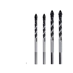 الحفر بت 6/8 مم متعدد الوظائف الزجاجية البلاط المعادن الحفر مثلث الماس الماس الحفر الخشبية الخشب اللكم 10pcs/مجموعة (اللون: 6 مم 10pcs) in Kuwait