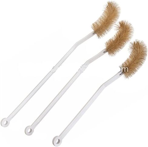 710384 فرشاة نايلون بيضاء للقرار الحجمي 1000 مل ، 1-3/4 "قطر الفرشاة ، 5" طول الفرشاة ، 17 "الطول الكلي in Kuwait