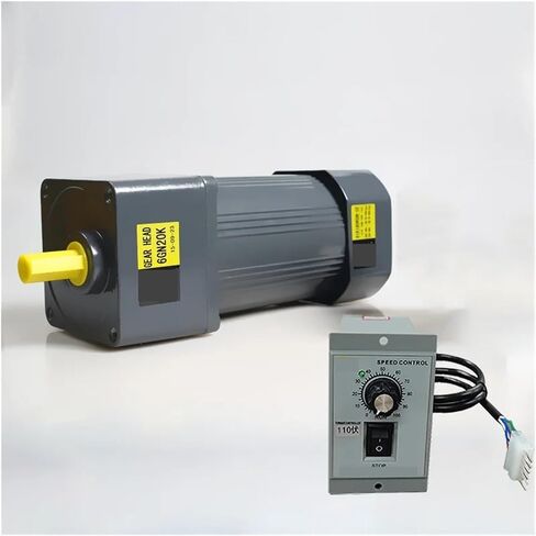 asynchronous motor 120W 110V AC Gear Motor With Speed Regulator 5IK120RGN-AF Adjustable Speed High Torque Asynchronous Motor Output Shaft 12mm(0-450RPM) in Saudi Arabia