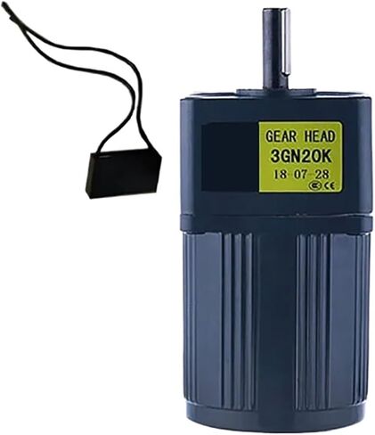محرك غير متزامن 15W 220V AC التروس الثابتة ذات السرعة الثابتة مرحلة واحدة عالية عزم الدوران 3IK15GN-C محرك غير متزامن (112 دورة في الدقيقة) in Saudi Arabia