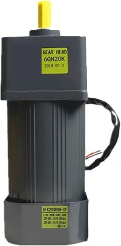 asynchronous motor 200W 110V AC Gear Fixed Speed Motor High Torque 6IK200GN-AF Single Phase Deceleration Asynchronous Motor(14RPM) in Saudi Arabia