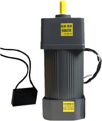 محرك غير متزامن 140W 220V AC التروس الثابتة السرعة ذات السرعة الواحدة مرحلة عالية عزم الدوران 6IK140GN-CF التباطؤ المحرك غير المتزامن (70 دورة في الدقيقة) in Saudi Arabia