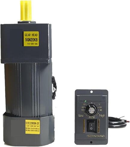 محرك غير متزامن محرك 120W 220V AC مع منظم السرعة السرعة القابلة للتعديل 5IK120RGN-CF عزم الدوران العزم العزم غير المتزامن 12 مم (0-13.5 دورة في الدقيقة) in Saudi Arabia