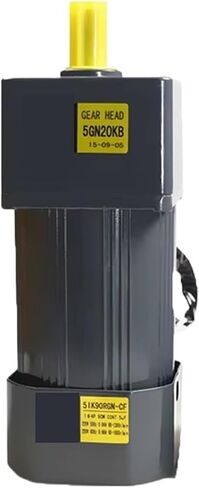محرك غير متزامن 5IK90GN-YF ثلاث مرحلة 90W 380V AC GEAR MOTOR عالية عزم الدوران غير المتزامن قطره 12 مم (11RPM) in Saudi Arabia