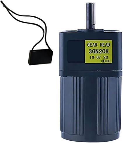محرك غير متزامن 15W 110V AC التروس الثابتة ذات السرعة الثابتة مرحلة واحدة عزم الدوران 3IK15GN-A غير متزامن المحرك (47 دورة في الدقيقة) in Saudi Arabia