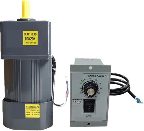 asynchronous motor 60W 110V AC Gear Motor With Speed Regulator Adjustable Speed High Torque 5IK60RGN-AFAsynchronous Motor Shaft Diameter 12mm(0-108RPM) in Saudi Arabia