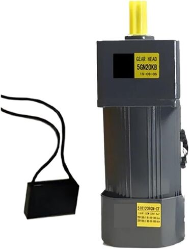 asynchronous motor 120W 220V AC Gear Fixed Speed Motor Single Phase High Torque 5IK120GN-CF Asynchronous Motor Shaft Diameter 15mm(93RPM) in Saudi Arabia