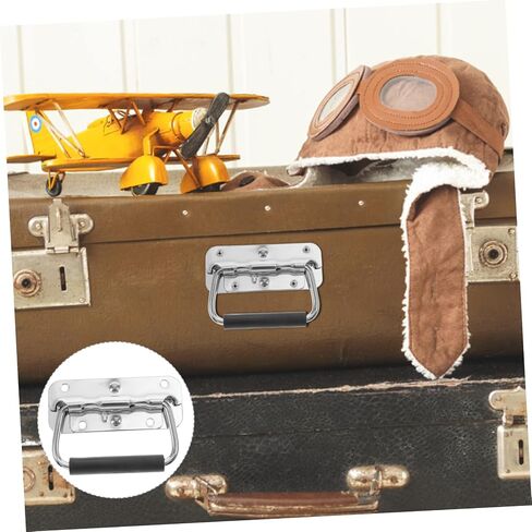 PRETYZOOM 5sets Spring Loaded Surface Mount Handle Boat Handle Replacement Flush Mounted Door Stainless Steel 4pcs*5 in Saudi Arabia
