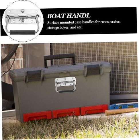 PRETYZOOM 5sets Spring Loaded Surface Mount Handle Boat Handle Replacement Flush Mounted Door Stainless Steel 4pcs*5 in Saudi Arabia