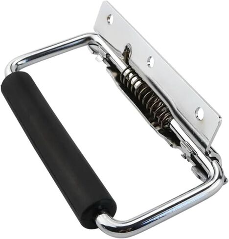 Folding Handle with Rubber Sleeve and Spring for Automatic Industrial Equipment Distribution Box Handle(XG01-022-L Size) in Saudi Arabia