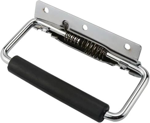 Folding Handle with Rubber Sleeve and Spring for Automatic Industrial Equipment Distribution Box Handle(XG01-022-L Size) in Saudi Arabia