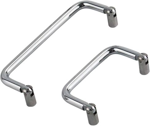 Chrome Plated Iron Industrial Equipment Bi Fold Handle with Swivel Function for Toolboxes and Carrying Handles(XG01-001-74) in Saudi Arabia