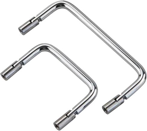 Chrome Plated Iron Industrial Equipment Bi Fold Handle with Swivel Function for Toolboxes and Carrying Handles(XG01-001-74) in Saudi Arabia