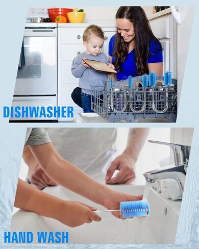 Cleaning Brush,13Pcs Stainless Steel Nylon Brush Set,Flexible and Portable Cleaning Brushes for Household Use,Bottle Washing Brush,Long Pipe Cleaners,Sunroof Drain Cleaning Tool in Saudi Arabia