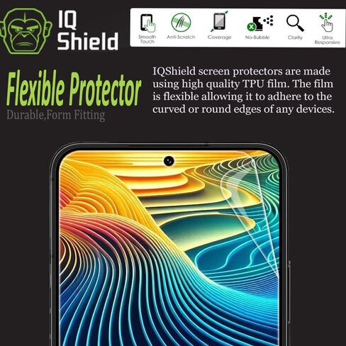 IQShield Screen Protector Compatible with Samsung Galaxy S20 (6.2 inch)(3-Pack)(Case Friendly) Anti-Bubble Clear TPU Film in Kuwait