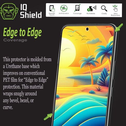 IQShield Screen Protector Compatible with Samsung Galaxy S20 (6.2 inch)(3-Pack)(Case Friendly) Anti-Bubble Clear TPU Film in Kuwait