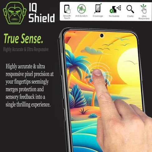 IQShield Screen Protector Compatible with Samsung Galaxy S20 (6.2 inch)(3-Pack)(Case Friendly) Anti-Bubble Clear TPU Film in Kuwait
