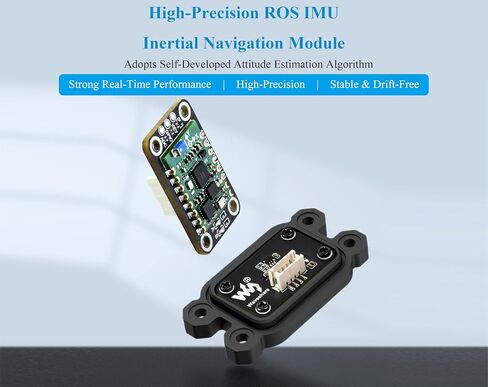 مستشعر 10 محاور ROS IMU متكاملة مع معالج DSP 32 بت/BLE 5.3 BLE/عالي الدقة مقياس التسارع/الجيروسك/مقياس درجة الحرارة والضغط in Saudi Arabia