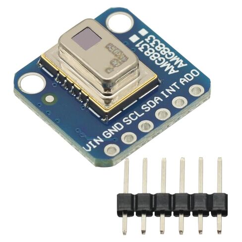 AMG8833 8x8 Camera Camera Sensor IR الأشعة تحت الحمراء درجة حرارة مصفوفة التصوير وحدة استشعار كاميرا التصوير Arduino Raspberry Pi in Saudi Arabia