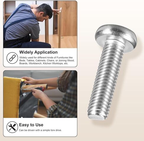 مسامير أمان رأس Metallixity Pan Torx (M5-0.8x25mm) in Saudi Arabia