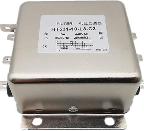 HT531-10-L8-C3 Three-Phase Power Filter 380V 10A Inverter Private Service Filter in Saudi Arabia