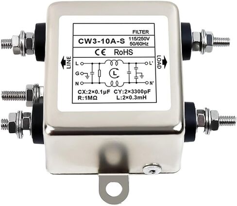 مرشح طاقة AC أحادي الطور CW3-20A-S لحام الترباس من النوع 6A10A/30A-T مضاد للتداخل PLC (CW3-30A-S) in Saudi Arabia