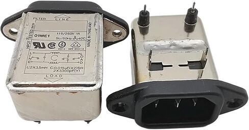 مرشح لحام PIN PCB Power Socket Filter 220V 1A in Saudi Arabia
