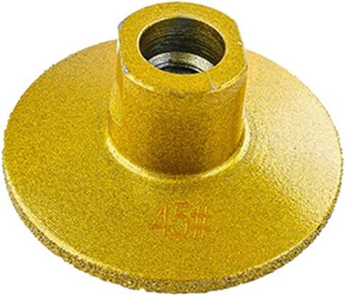 Brazed Flat Grinding Head 2-inch Angle Grinding Handle 1Pcs(1PC Coarse Sand 45) in Saudi Arabia
