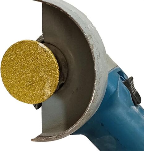 Brazed Flat Grinding Head 2-inch Angle Grinding Handle 1Pcs(1PC Coarse Sand 45) in Saudi Arabia