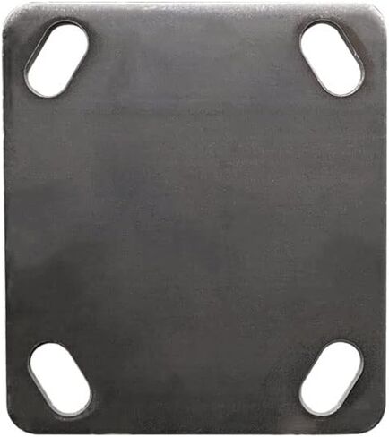 Weld Shim Plate for Top Plate Casters – Fits Most Casters with 4 Inch x 4.5 Inch Overall Top Plate – Weld to Any Application – 1/4 Inch Thickness – Service Caster Brand in Saudi Arabia