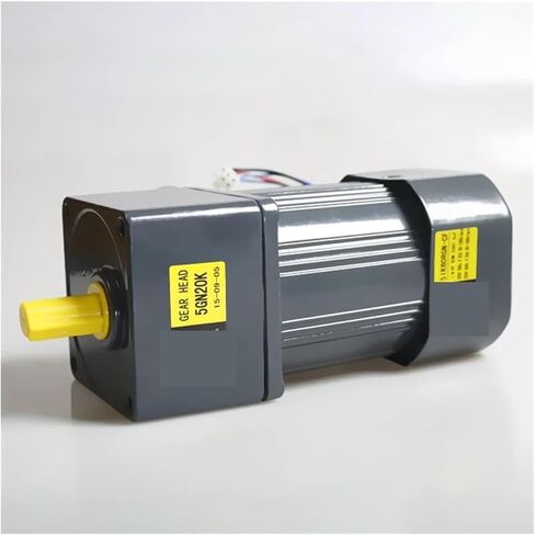 محرك غير متزامن 200W 220V AC التروس الثابتة محرك 6IK200GN-CF عزم الدوران المرتفع مرحلة واحدة تباطؤ المحرك غير المتزامن (467 دورة في الدقيقة) in Saudi Arabia