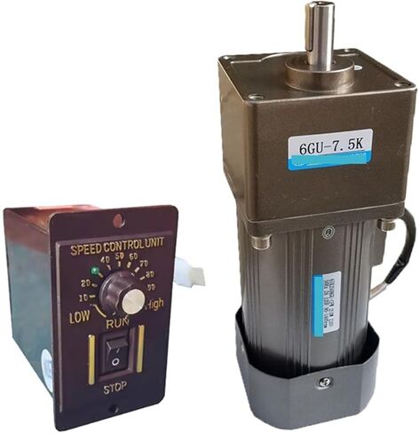 asynchronous motor Miniature AC asynchronous single-phase 220V 180W speed regulating deceleration motor 6IK180RGU-CF + speed governor(60K) in Saudi Arabia