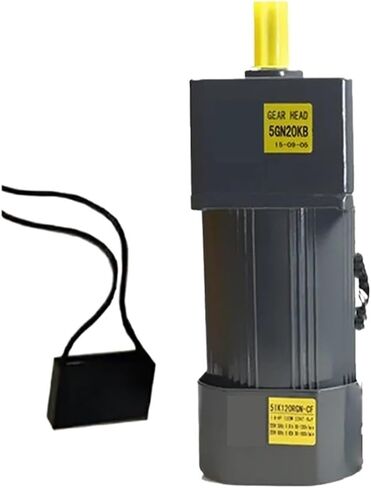 asynchronous motor 120W 110V AC Gear Fixed Speed Motor Single Phase High Torque 5IK120GN-AF Asynchronous Motor Shaft Diameter 12mm(112RPM) in Saudi Arabia