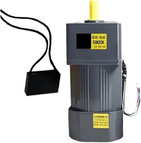 asynchronous motor 60W 220V AC Gear Fixed Speed Motor 5IK60GN-CF Single Phase High Torque Asynchronous Motor Shaft Diameter 12mm(112RPM) in Saudi Arabia