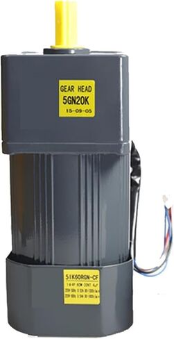 asynchronous motor 60W 220V AC Gear Fixed Speed Motor 5IK60GN-CF Single Phase High Torque Asynchronous Motor Shaft Diameter 12mm(112RPM) in Saudi Arabia