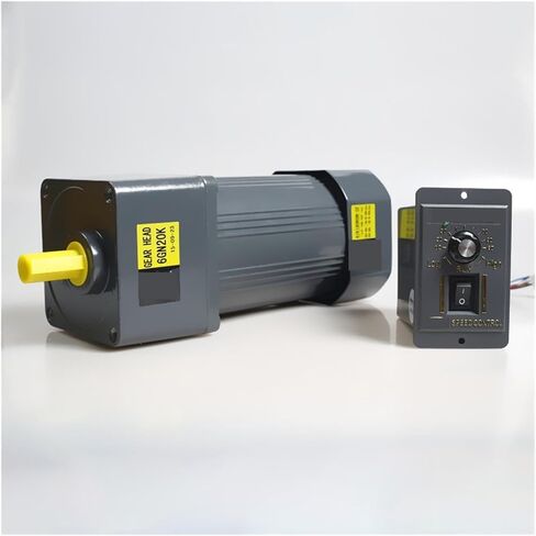 محرك غير متزامن 200W 220V AC مع منظم السرعة السرعة القابلة للتعديل 6IK200RGN-CF مرحلة عزم الدوران عالية العزم غير متزامن (0-27 دورة في الدقيقة) in Saudi Arabia