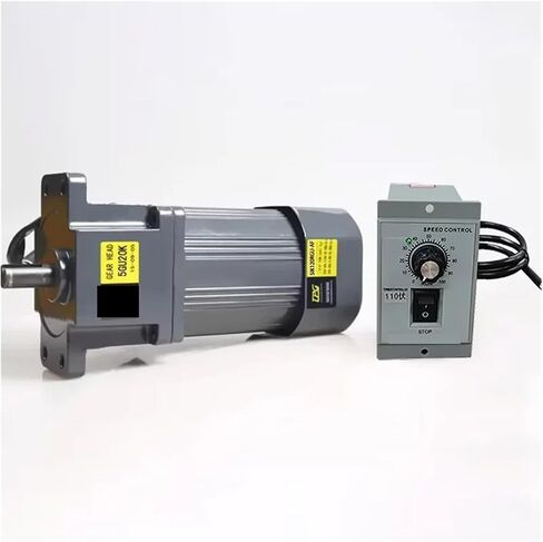 asynchronous motor 120W 110V Reinforced AC Gear Motor With Ear With Speed Regulator 5IK120RGU-AF High Torque Asynchronous Motor Shaft Diameter 15mm(0-6RPM) in Saudi Arabia