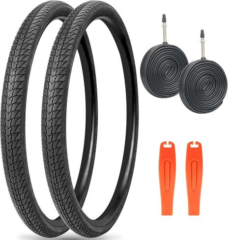 WEEROCK TWO PACK 700C ROAD BIKE TIRES 700 × 38C إطار دراجة الحصى مع/بدون 2 حزمة أنابيب داخلية 45 مم صمام بريستا ، استبدل إطارات الدراجات ، الأسود in Saudi Arabia