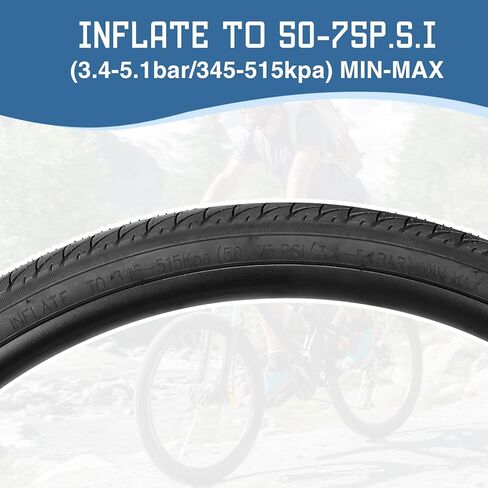 WEEROCK TWO PACK 700C ROAD BIKE TIRES 700 × 38C إطار دراجة الحصى مع/بدون 2 حزمة أنابيب داخلية 45 مم صمام بريستا ، استبدل إطارات الدراجات ، الأسود in Saudi Arabia