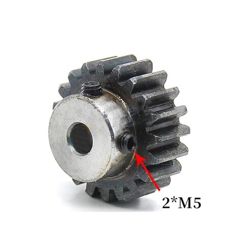 Pinion Hardware for Mechanical Rotation 1pcs 1.5 Mod 20 Teeth Transmission Spur Gear with Step Bore 8/10/12/14/15/~20mm Carbon Steel for Motor(14mm) in Kuwait